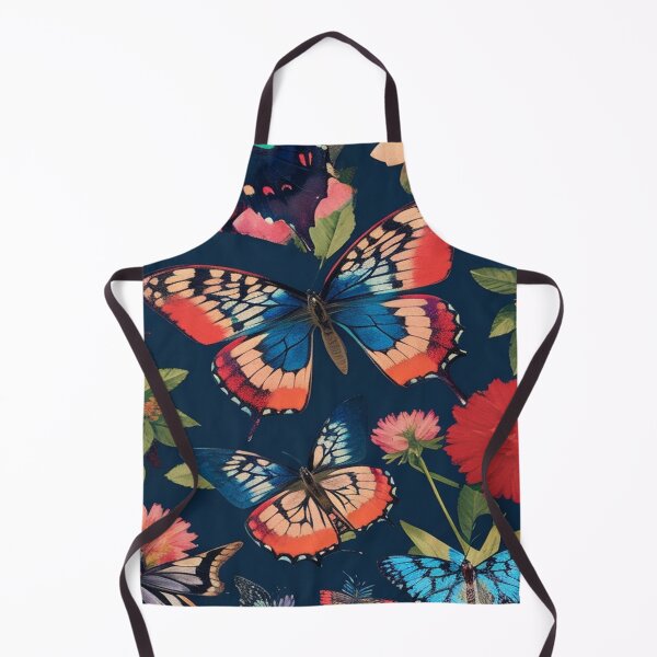 Item preview, Fluttering Beauty: Colorful Butterfly Amidst Vibrant Flowers designed and sold by Angelle55.