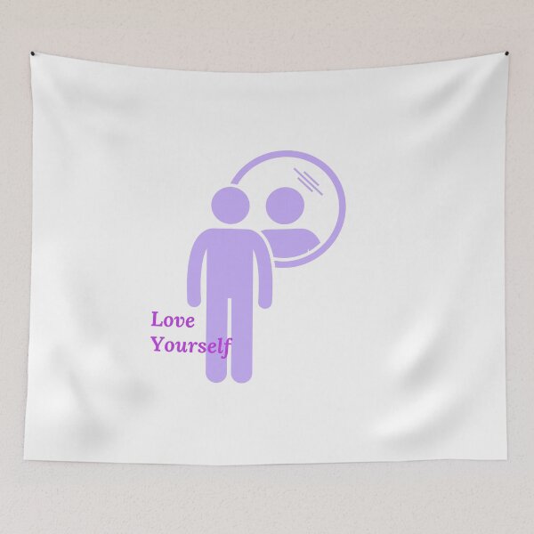 Item preview, Love Yourself Mirror l Purple designed and sold by GabbyC03.