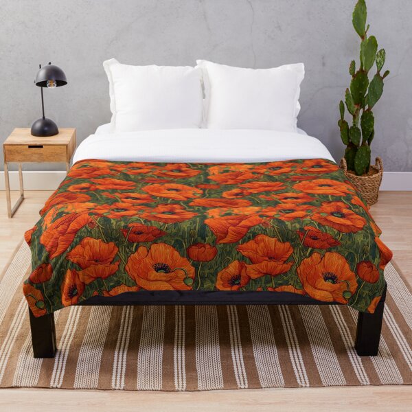 Item preview, poppies designed and sold by RatFarm.