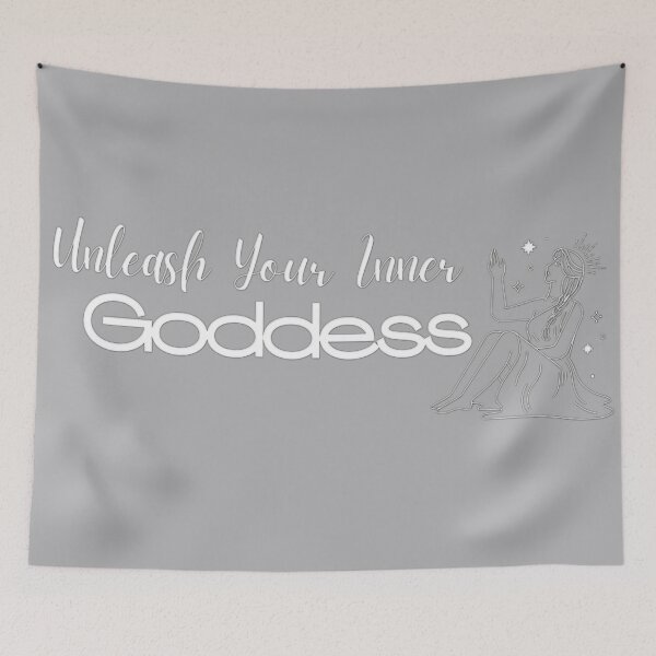 Item preview, unleash the inner goddess designed and sold by EnchantedThread.