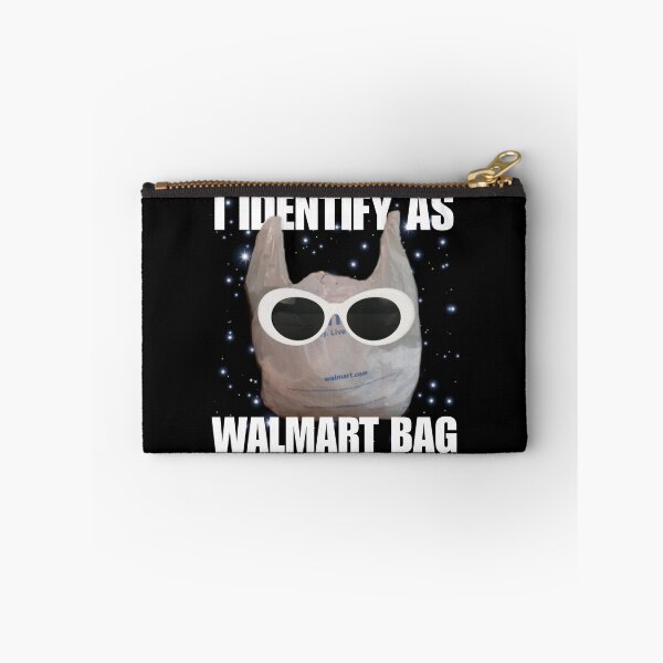 Item preview, I Identify As Walmart Bag - Funny Meme - Absurd Humor designed and sold by StylishPlatypus.