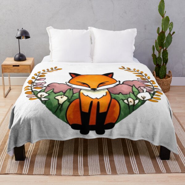 Item preview, Fox in the garden designed and sold by notavabird.