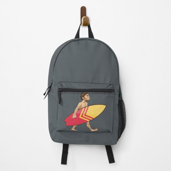 Item preview, Caveman evolution with surfboard designed and sold by Donutlovers.