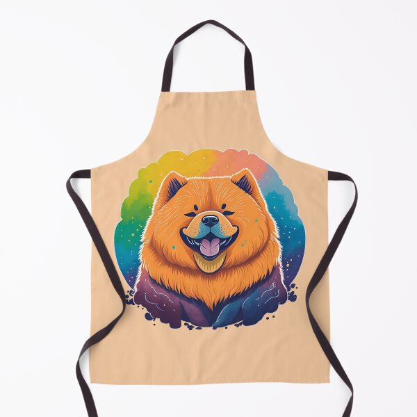 Item preview, ChowChow Colorfull Happy Dog Chow Chow designed and sold by K-Art-Design.