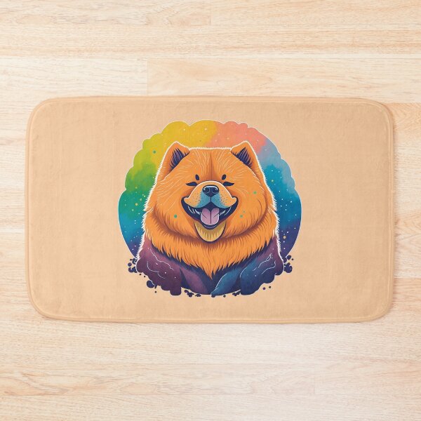Item preview, ChowChow Colorfull Happy Dog Chow Chow designed and sold by K-Art-Design.