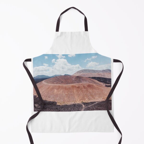 Aperçu de l'œuvre Volcan du cratère rouge TImanfaya de Lanzarote créée et vendue par SmileMoreAgain.