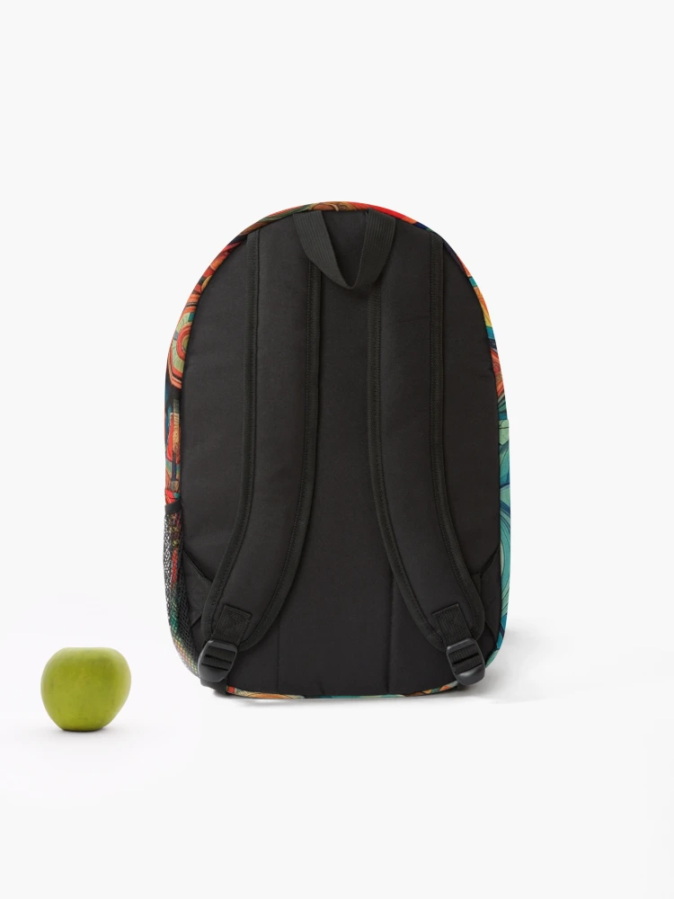 Thumbnail 2 of 3, Backpack, Abstract Aztec Patterns designed and sold by Desfix.