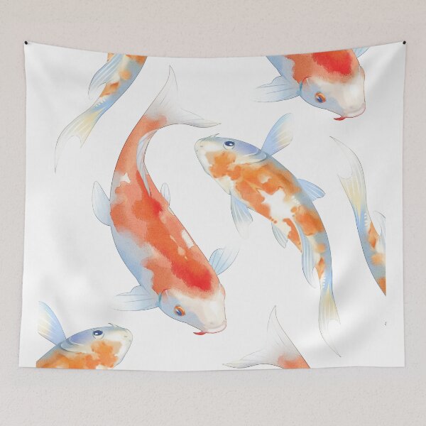 Item preview, Koi fish pattern  designed and sold by TheOneDream.