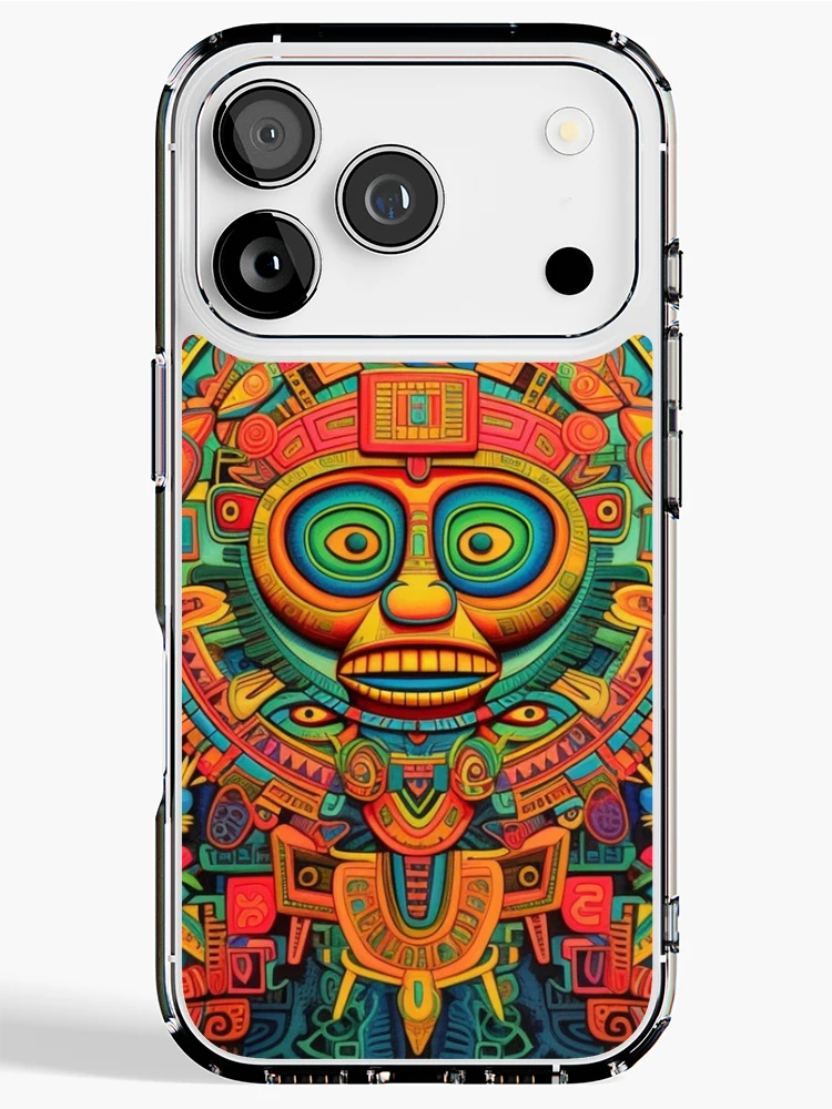 Thumbnail 1 of 5, iPhone Case, Abstract Aztec Patterns designed and sold by Desfix.