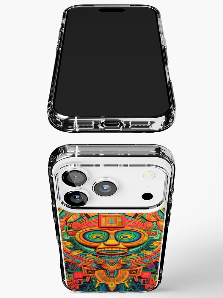 Thumbnail 3 of 5, iPhone Case, Abstract Aztec Patterns designed and sold by Desfix.