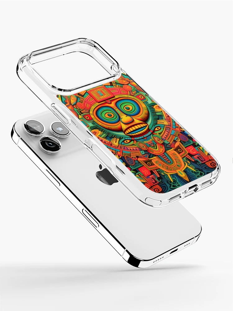 Thumbnail 2 of 5, iPhone Case, Abstract Aztec Patterns designed and sold by Desfix.