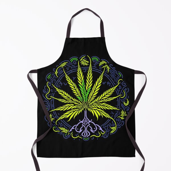 Item preview, A cannabis leaf icon - neon designed and sold by ZirumsGarden.