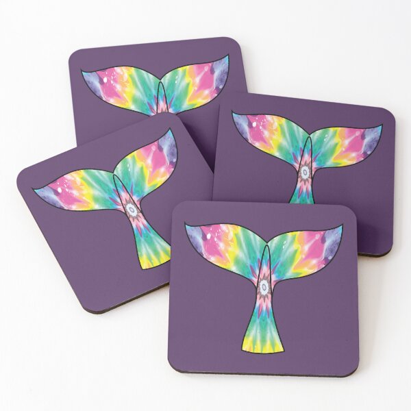 Item preview, Tie dye on big whale fish tail  designed and sold by Donutlovers.