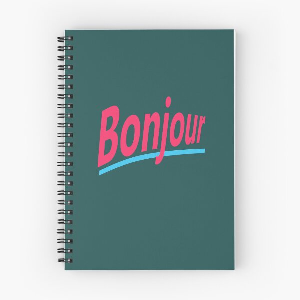 Item preview, Bonjour (hello in Franch) designed and sold by lobodelnoir.