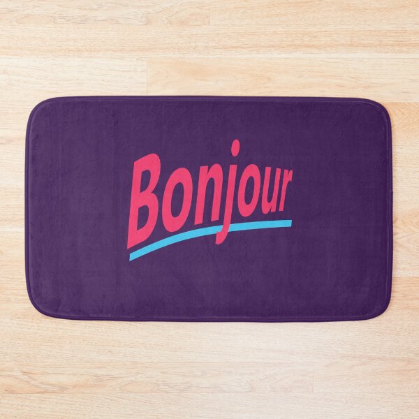 Item preview, Bonjour (hello in Franch) designed and sold by lobodelnoir.