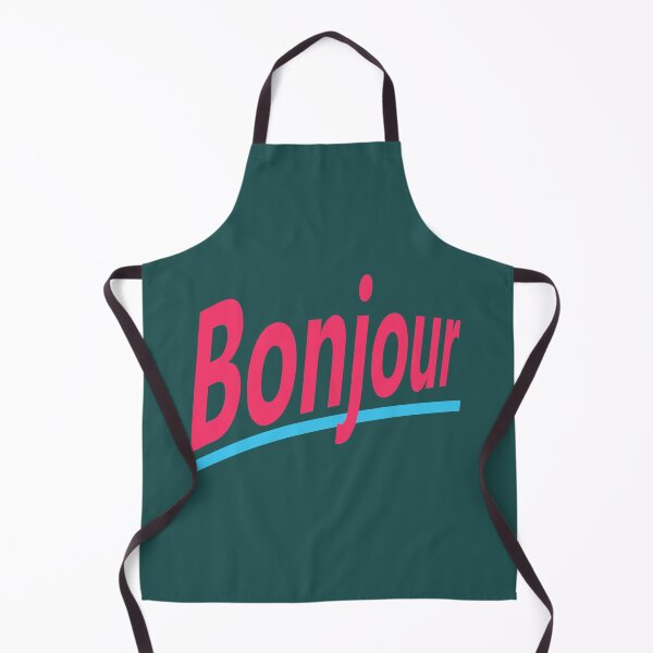 Item preview, Bonjour (hello in Franch) designed and sold by lobodelnoir.