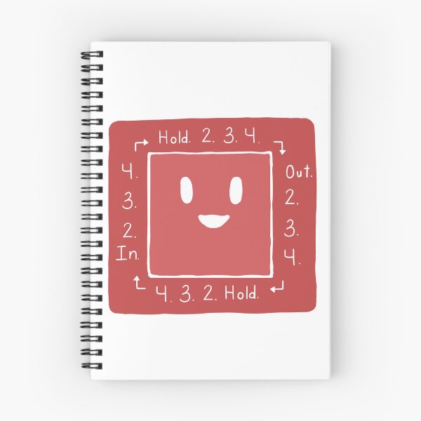 Item preview, Box Breathing - Red designed and sold by TheLostDoodler.