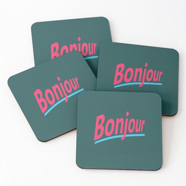 Item preview, Bonjour (hello in Franch) designed and sold by lobodelnoir.