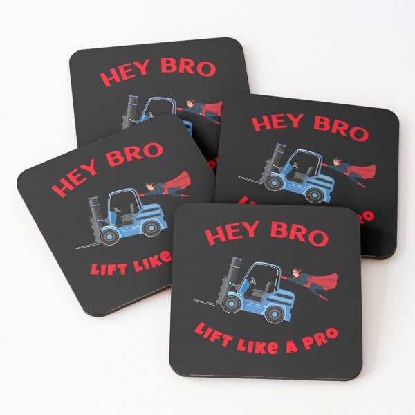 Item preview, Forklift Superhero Hey Bro Lift Like a Pro BR designed and sold by TeamsterLife.