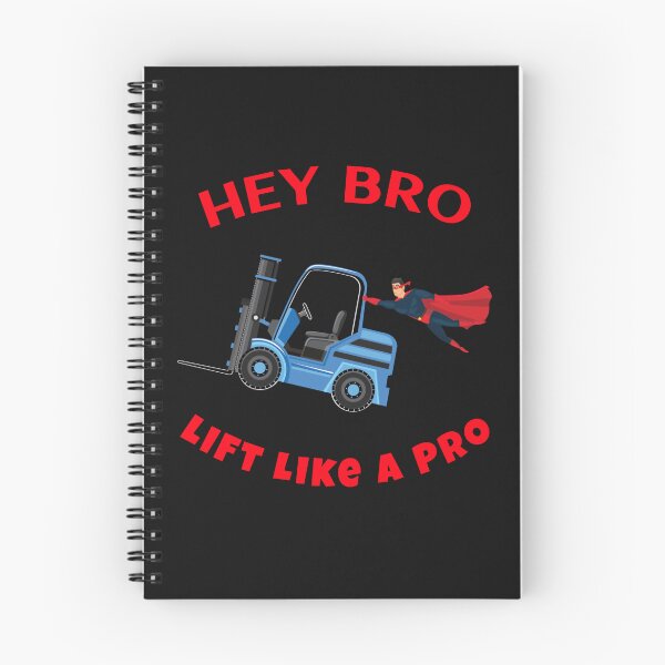 Item preview, Forklift Superhero Hey Bro Lift Like a Pro BR designed and sold by TeamsterLife.