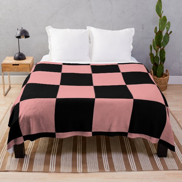 Item preview, Checkerboard Pattern Pink and Black designed and sold by ValeriesGallery.