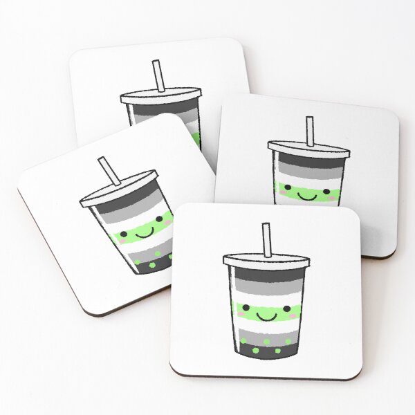 Item preview, Agender Pride Bubble Tea designed and sold by rainbow-milk.