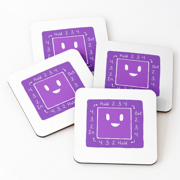 Item preview, Box Breathing - Purple  designed and sold by TheLostDoodler.