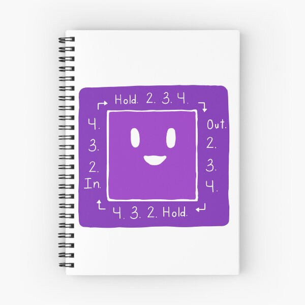 Item preview, Box Breathing - Purple  designed and sold by TheLostDoodler.