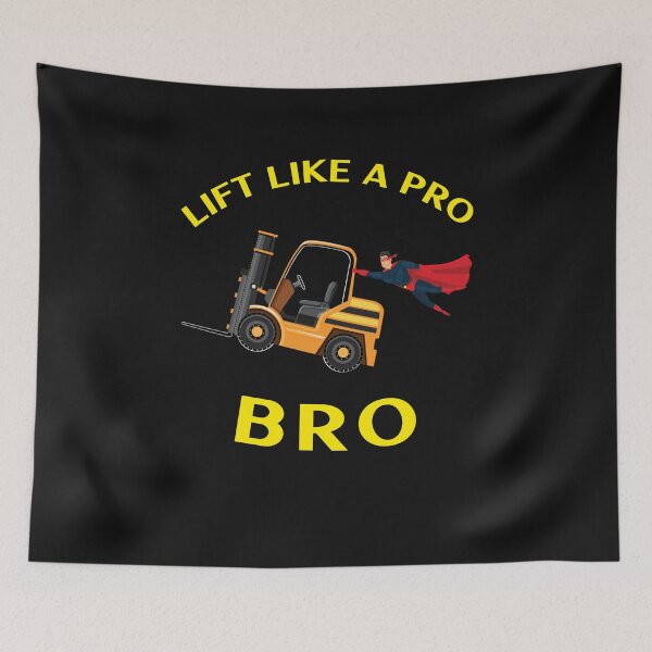 Item preview, Forklift Superhero Lift Like a Pro Bro GY designed and sold by TeamsterLife.