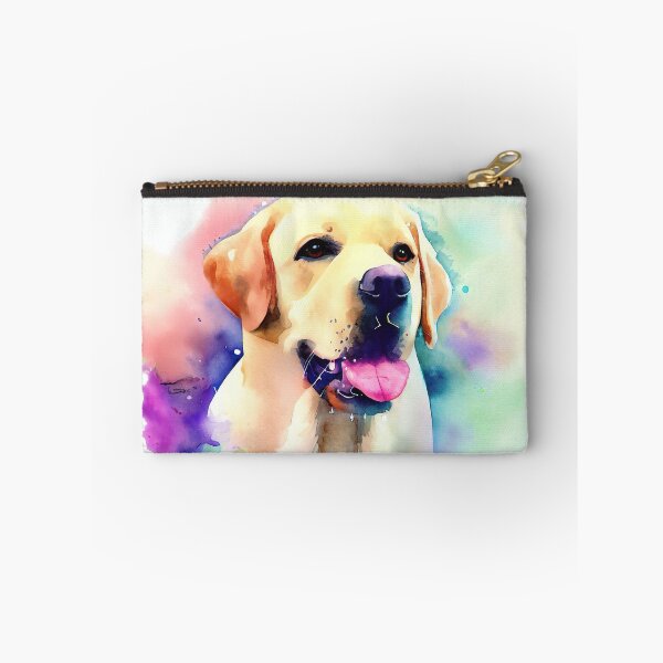 Item preview, Labrador Retriever in Watercolor Artwork evoking Happiness, Serenity, Playfulness designed and sold by Woof-n-Wear.