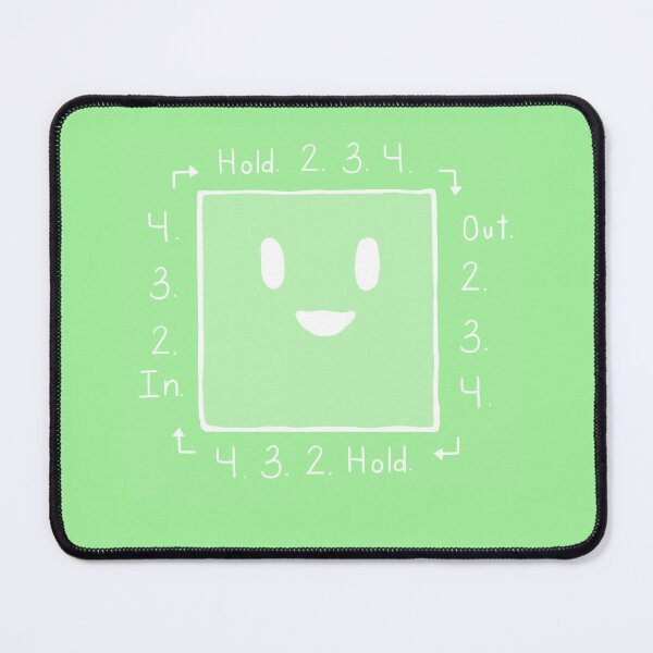 Item preview, Box Breathing - light green designed and sold by TheLostDoodler.
