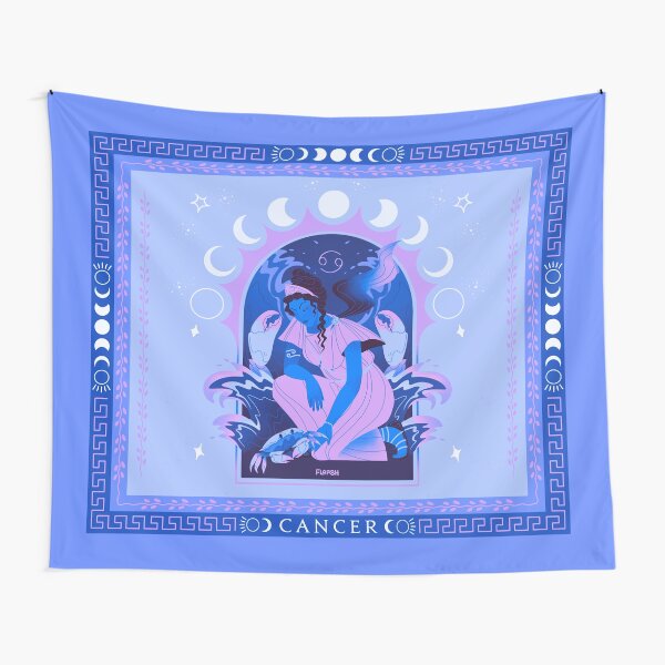 Vista previa del artículo con la obra «Onyx - Cáncer - Serie de astrología griega antigua», diseñado y vendido por flaroh.