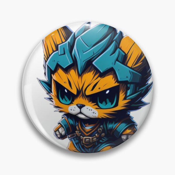Item preview, Super Paws: The Feisty Fighter Kitten designed and sold by harperjg.