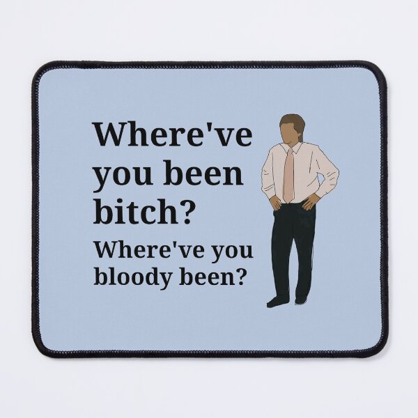 Item preview, Where've you been bitch? designed and sold by greggfriedrice.