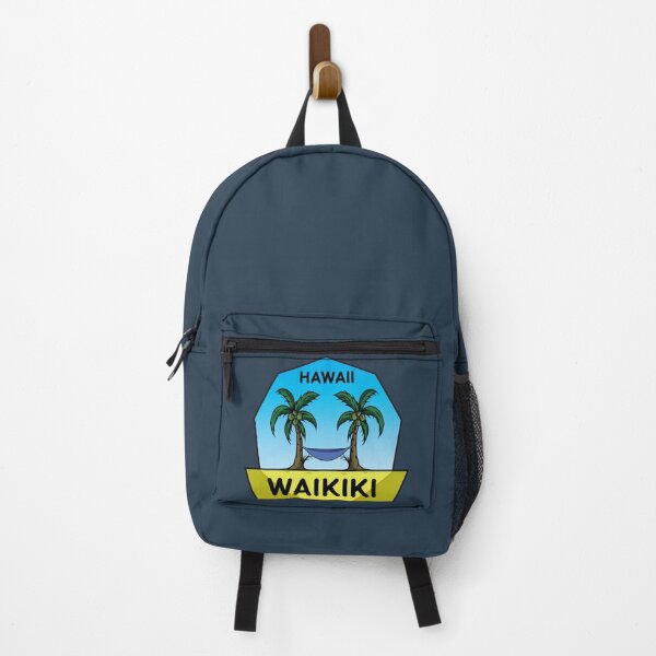 Item preview, Waikiki honolulu beach in hawaii with palm trees designed and sold by Donutlovers.