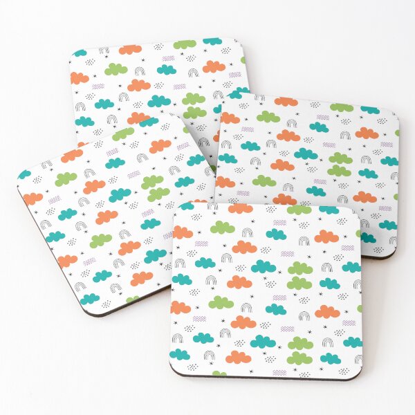 Item preview, Cute Clouds and Rainbow Design For Unleashing Colorful Magic designed and sold by JP-99.
