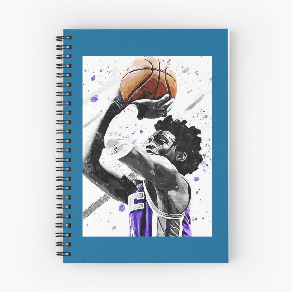 Item preview, De Aaron Fox illustration designed and sold by BeautifulSports.