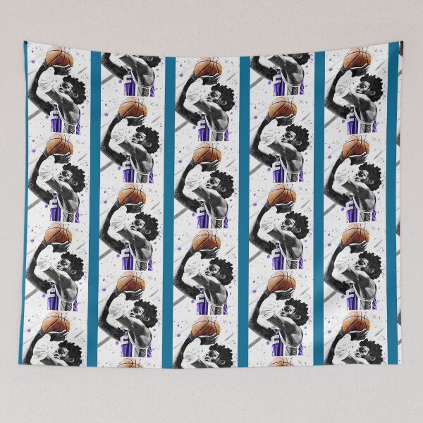 Item preview, De Aaron Fox illustration designed and sold by BeautifulSports.