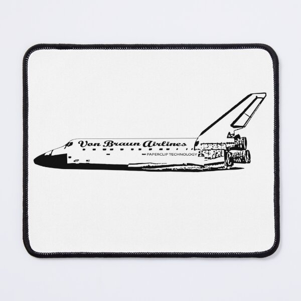 Item preview, VON BRAUN AIRLINES. PAPERCLIP TECHNOLOGY. designed and sold by 5hertz.