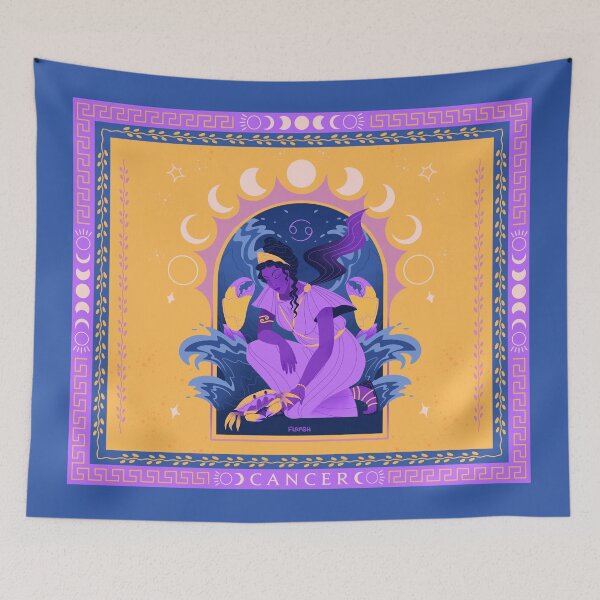 Item preview, Cancer - Ancient Greek Astrology Series designed and sold by flaroh.