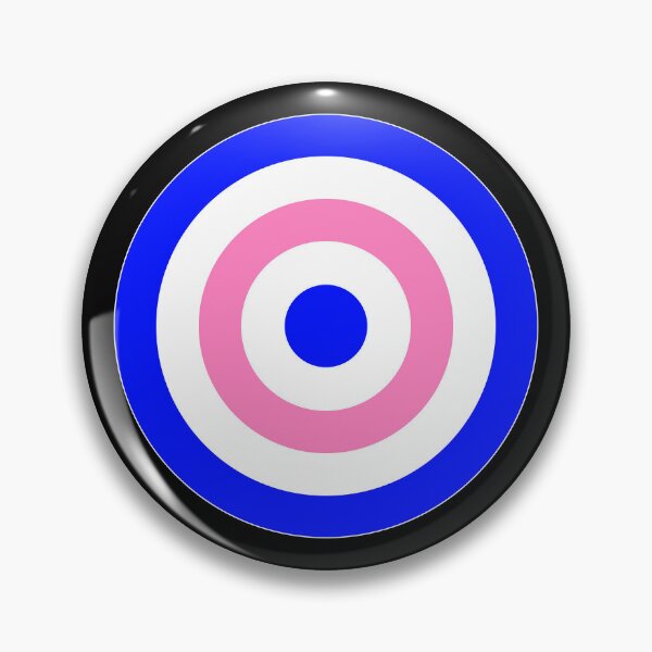 Item preview, Blue White Pink Retro Mod Ska designed and sold by ModSupporters.