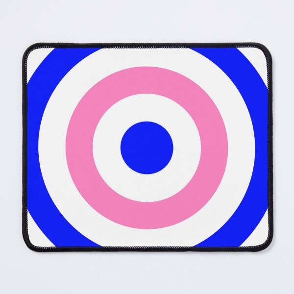 Item preview, Blue White Pink Retro Mod Ska designed and sold by ModSupporters.