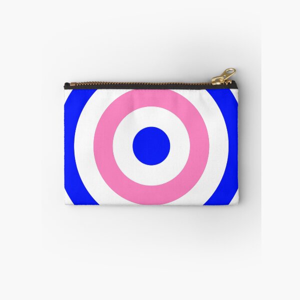 Item preview, Blue White Pink Retro Mod Ska designed and sold by ModSupporters.
