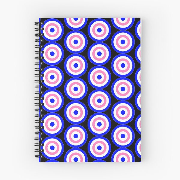 Item preview, Blue White Pink Retro Mod Ska designed and sold by ModSupporters.