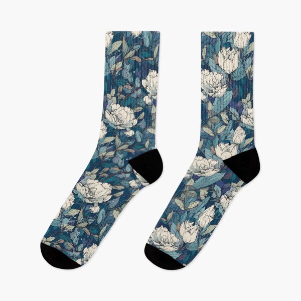 Item preview, Blue leaves designed and sold by Artesaneros.