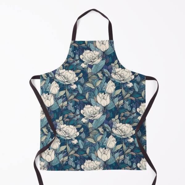 Item preview, blue leaves designed and sold by Artesaneros.