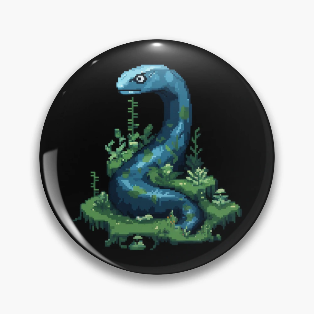 Google Snake Pixel Game Magnet for Sale by berrylemon