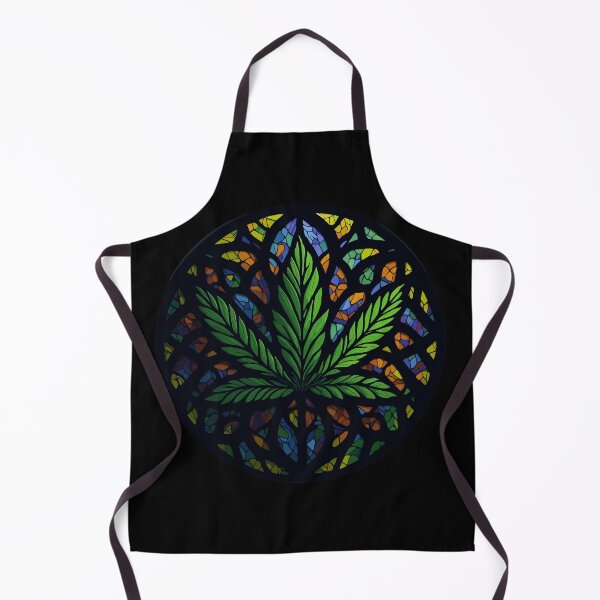 Item preview, A Cannabis Leaf - Glass Mosaic designed and sold by ZirumsGarden.