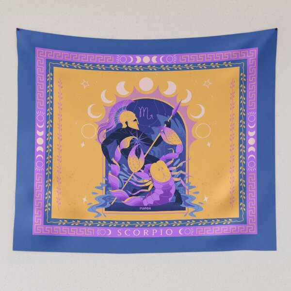 Item preview, Scorpio - Ancient Greek Astrology Series designed and sold by flaroh.