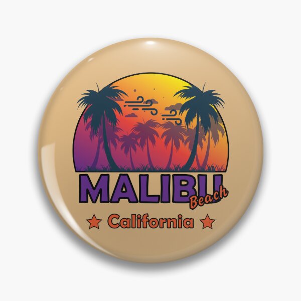 Item preview, Malibu beach in american california state  designed and sold by Donutlovers.
